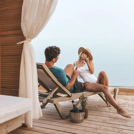 Palm 3 Penthouse & Tub With Sea View דירה Vokolidha